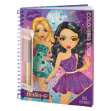Besties Colouring Book A4/30 Sheets+5 Double-Ended Pencils
