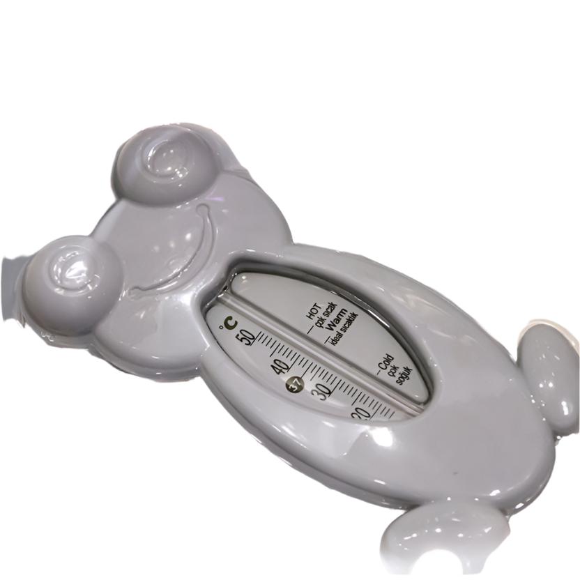 Babyjem - Frog Bath & Room Thermometer for Babies - Newborn - Grey - 0 Months+