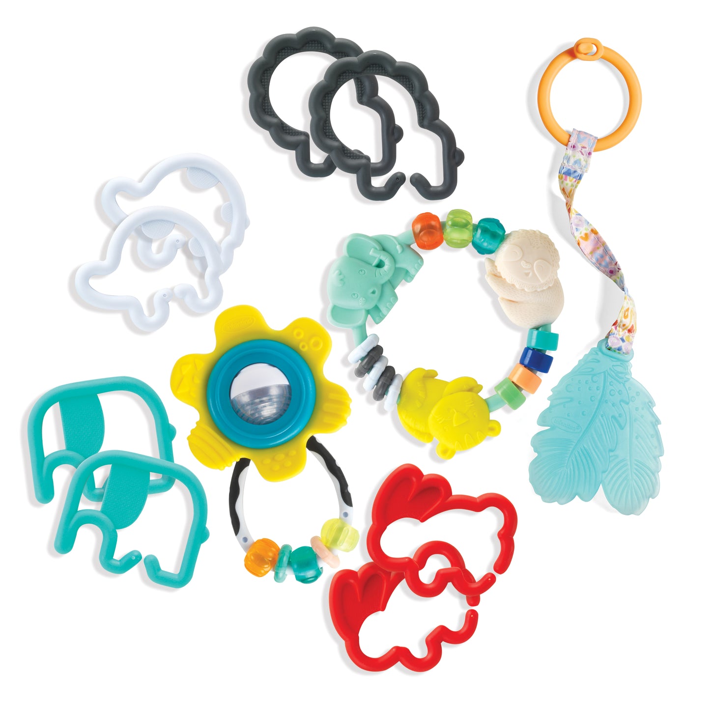 Infantino - Teether & Rattles Baby Gift Set
