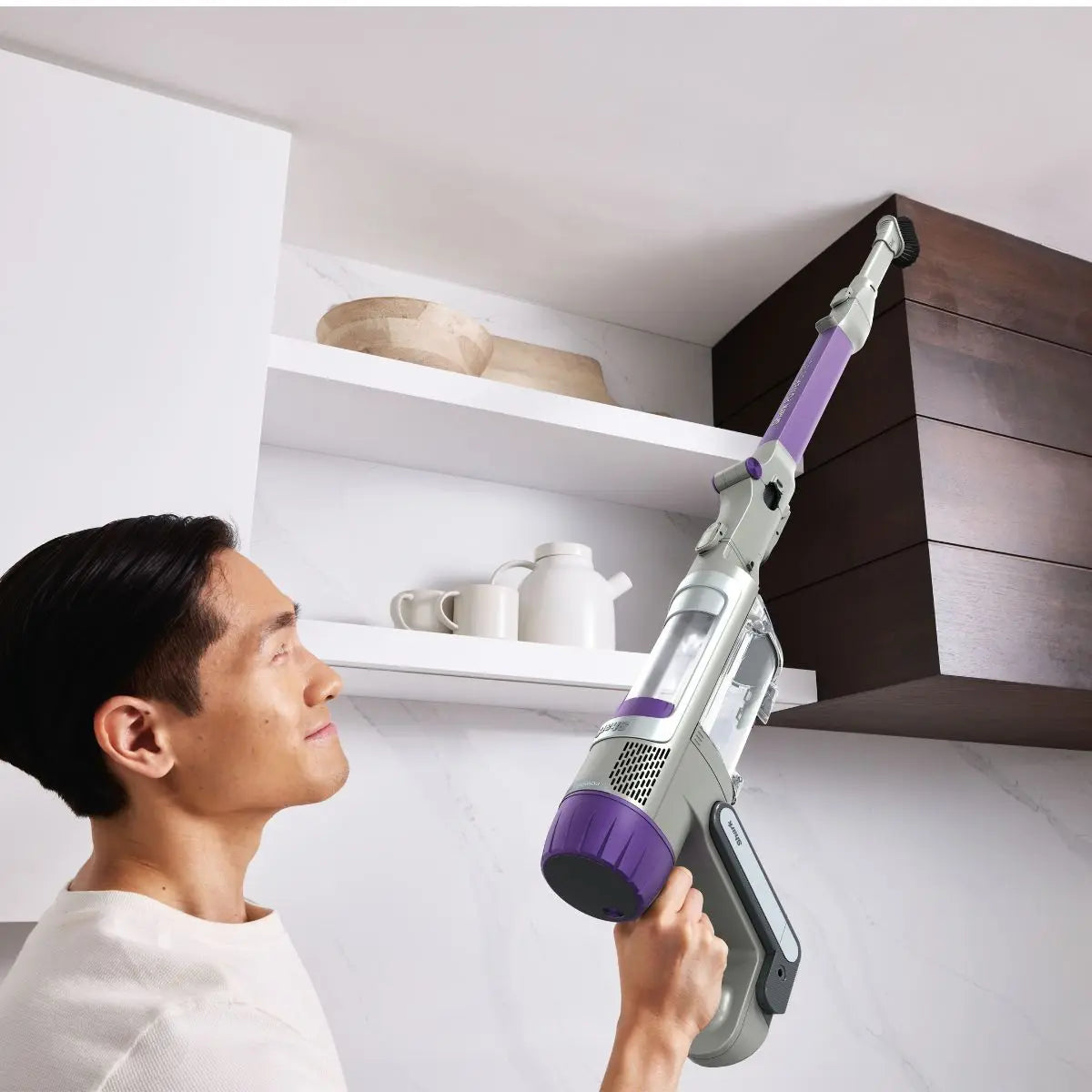 Shark PowerDetect Cordless Vacuum Cleaner IP1251MET - Mocha Grey / Brass