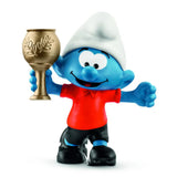 Schleich The Smurfs - Football Smurf with Trophy