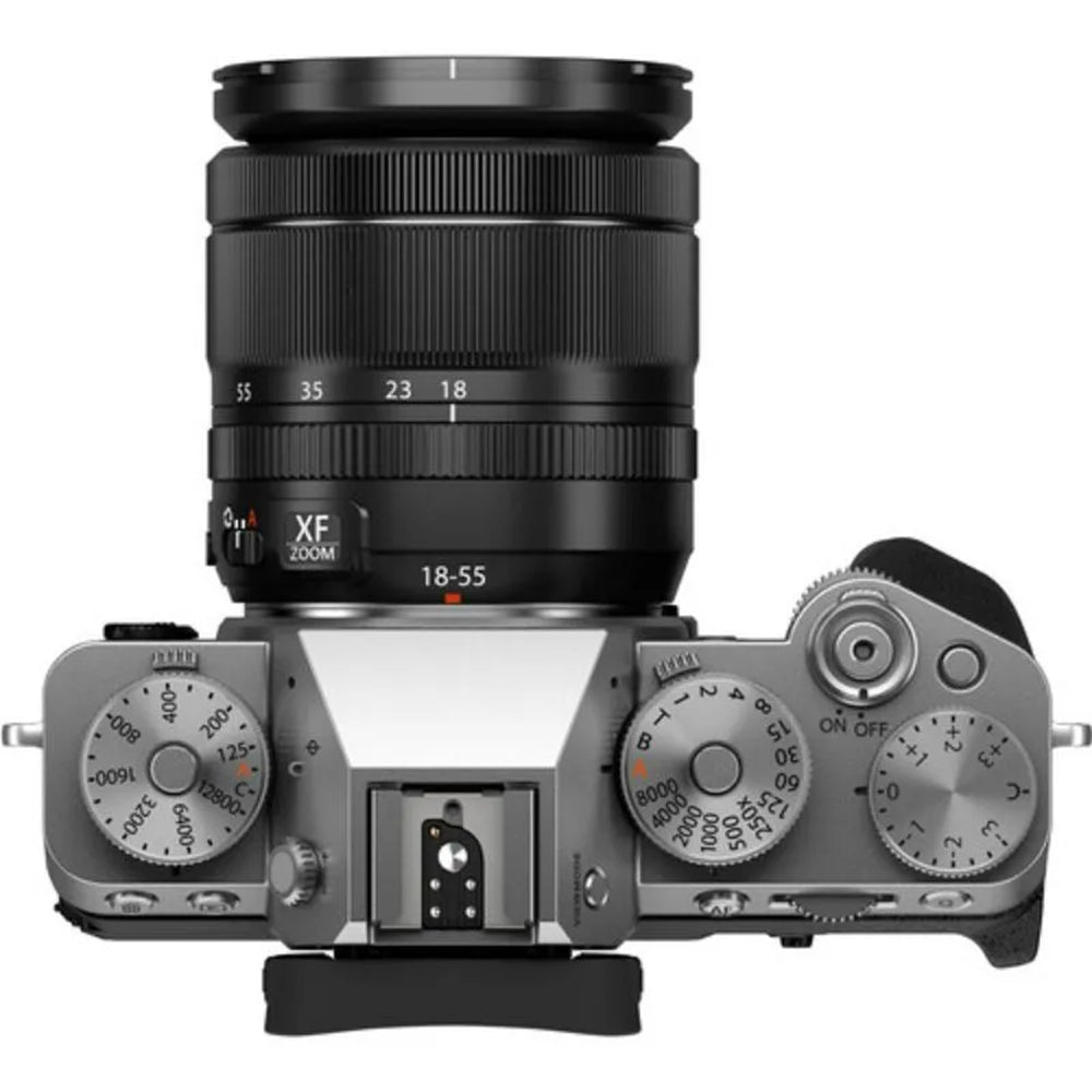Fujifilm X-T5 Mirrorless Camera with XF 18-55mm F/2.8-4 Lens (Silver)