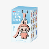 Pop Mart Labubu The Monsters Pin for Love Pendant (N-Z) Single Blind Box