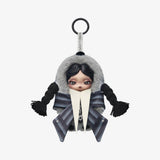 Popmart Skullpanda Wednesday Plush (Nevermore Academy Uniform Version)