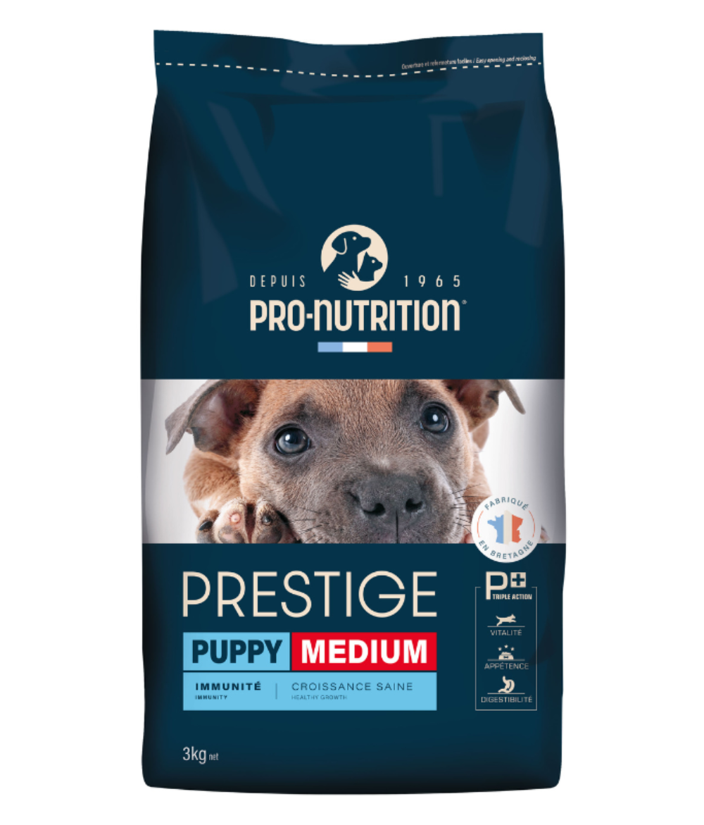 Pro nutrition Prestige Puppy Medium 3kg