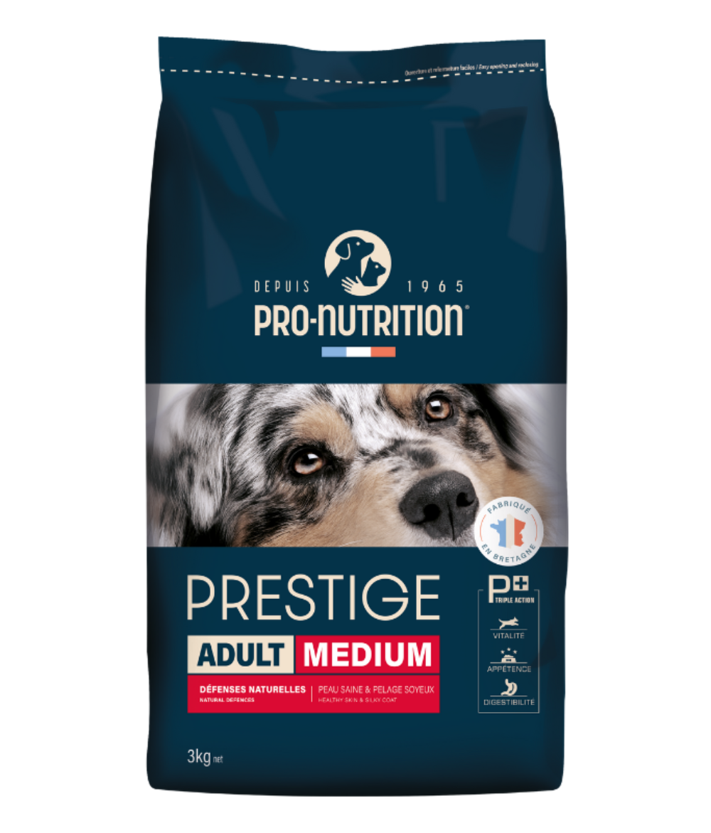 Pro nutrition Prestige Dog Adult Medium 3kg