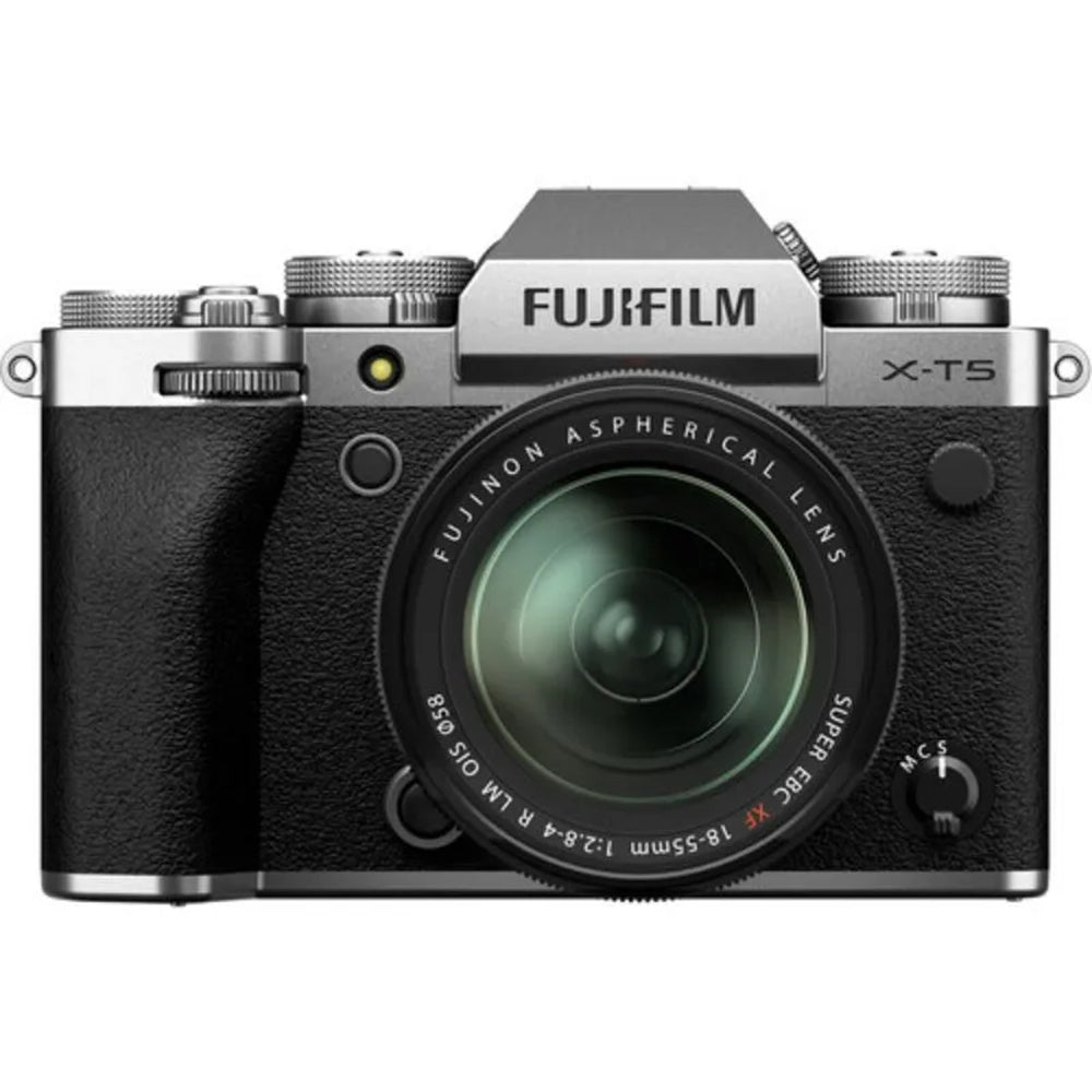 Fujifilm X-T5 Mirrorless Camera with XF 18-55mm F/2.8-4 Lens (Silver)
