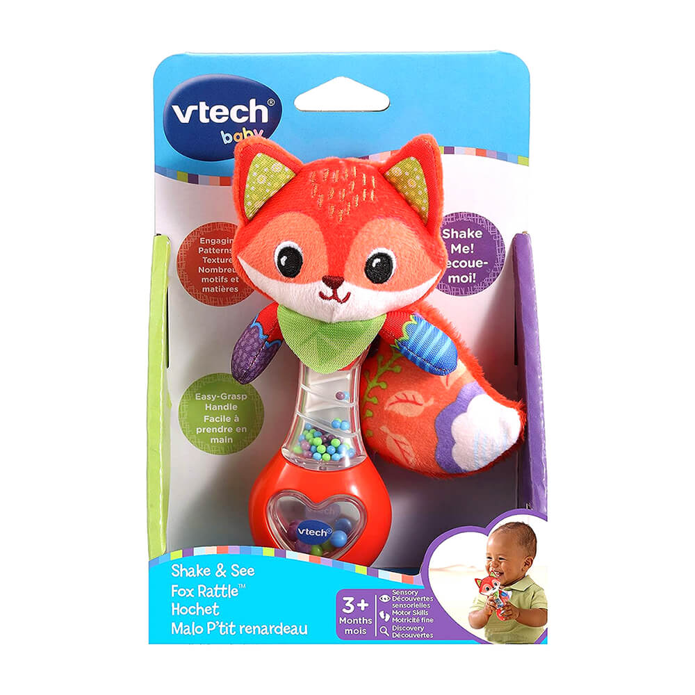 لعبة VTech Shake & See Fox Rattle