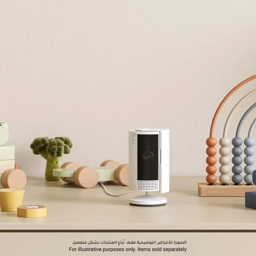 Ring 2nd Gen Plug-In Indoor Camera Pack (2 Pc., 4.9 x 4.9 x 9.6 cm, White)