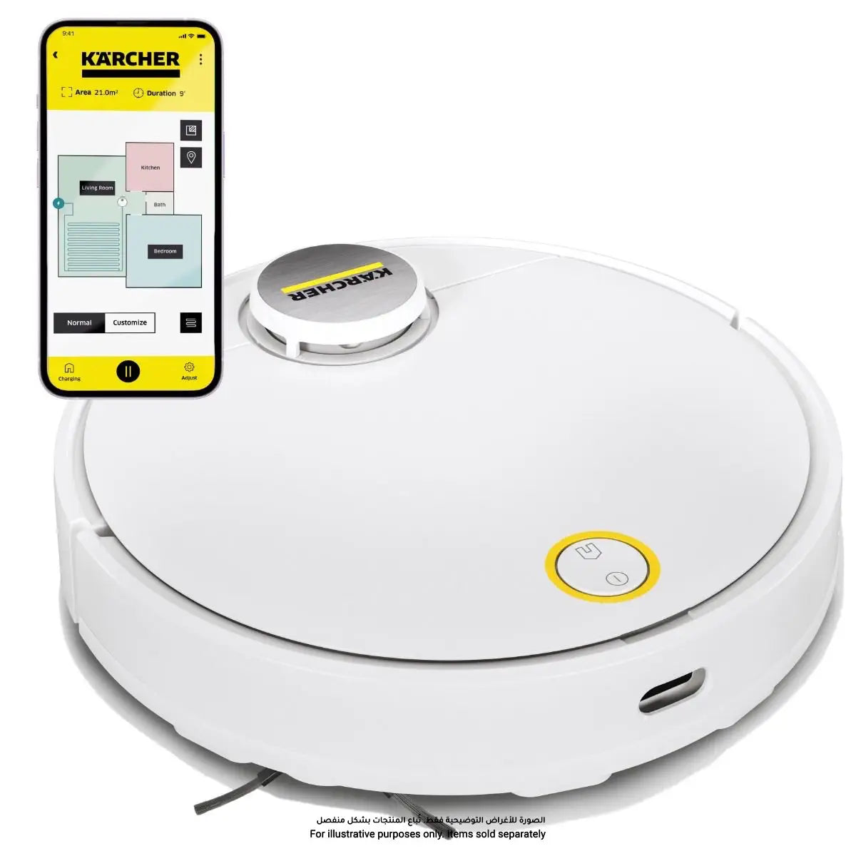 Karcher Robot Vacuum Cleaner, RCV 3 (0.025 bars)