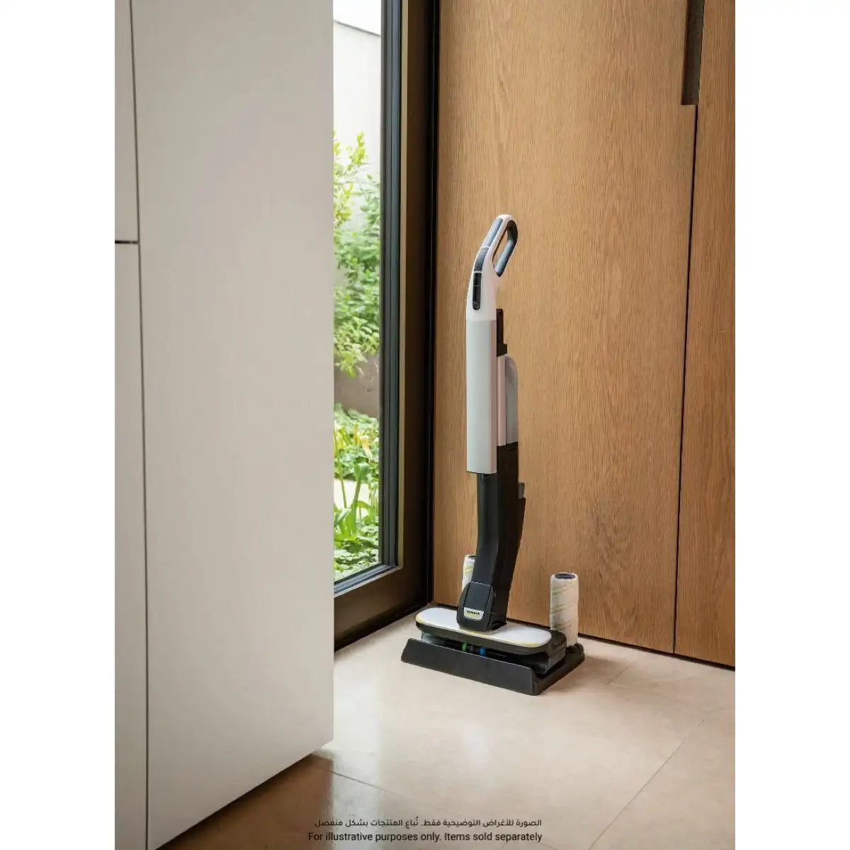 Karcher FC 4-4 Battery Powered Cordless Hard Floor Cleaner W/Battery Set (400 ml)