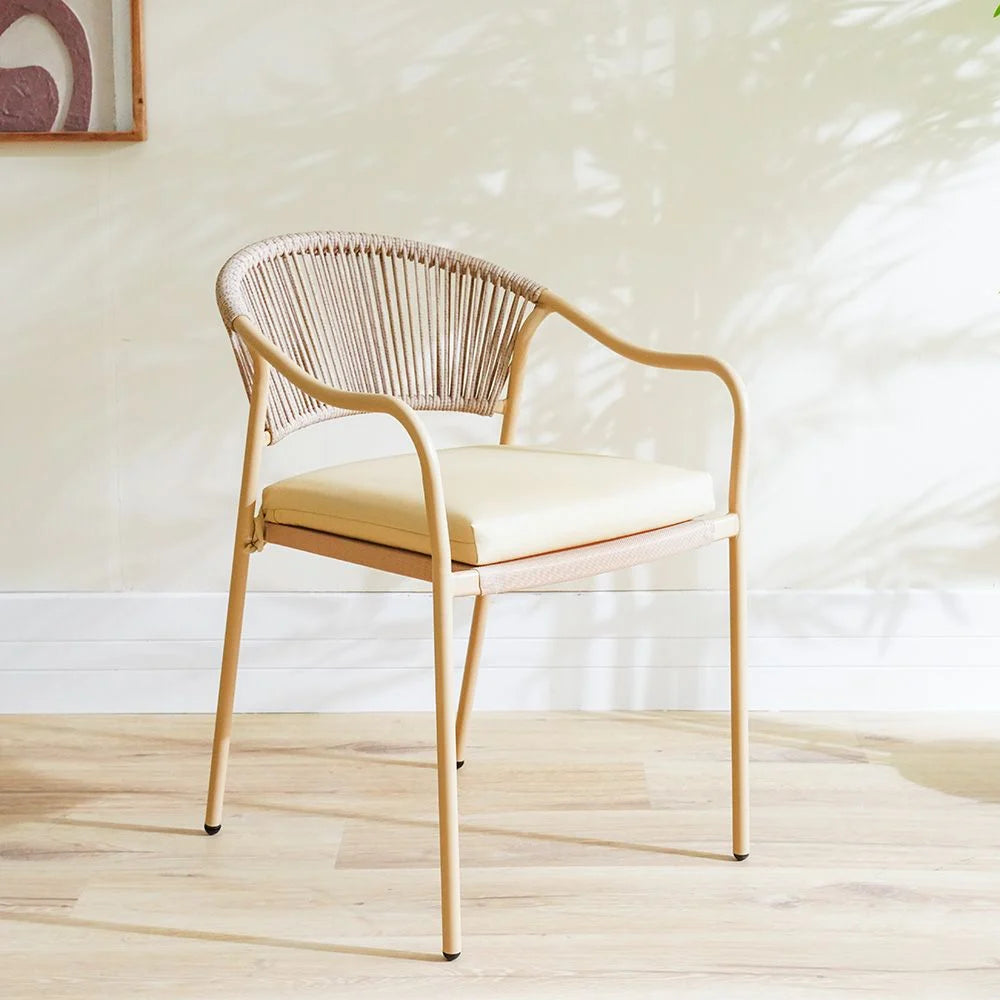 طقم شرفة عليزة جديد مكون من مقعد واحد ومقعدين