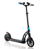 Globber - One K E-motion 15 Electric Scooter - Foldable, LED Lights, Brushless Motor, for 14+ Years, Sky Blue/Black