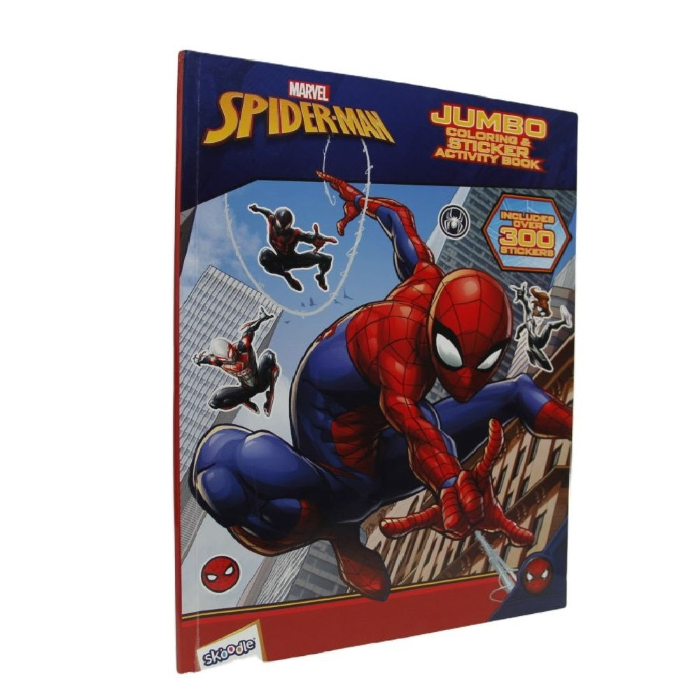 Hatim Skoodles Disney SpiderMan Jumbo Coloring & Activity Book flitit