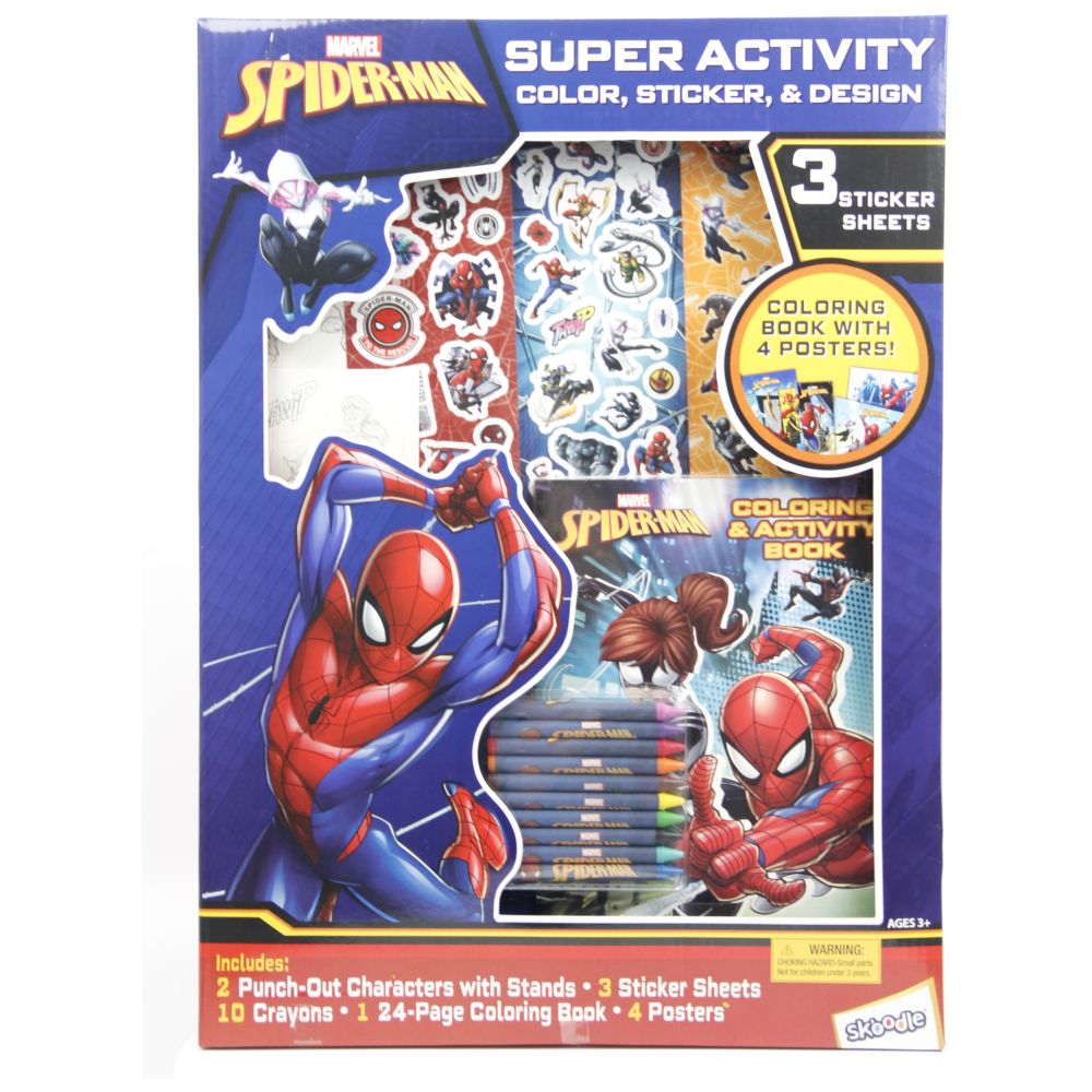 Hatim Skoodles Disney Spider-Man Super Activity Set