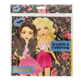 Besties Scratch & Colouring