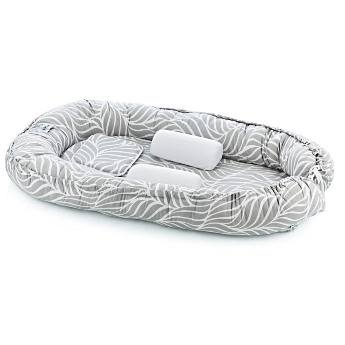 Babyjem - Babynest with Support Pillows - 0-6 Months - Grey
