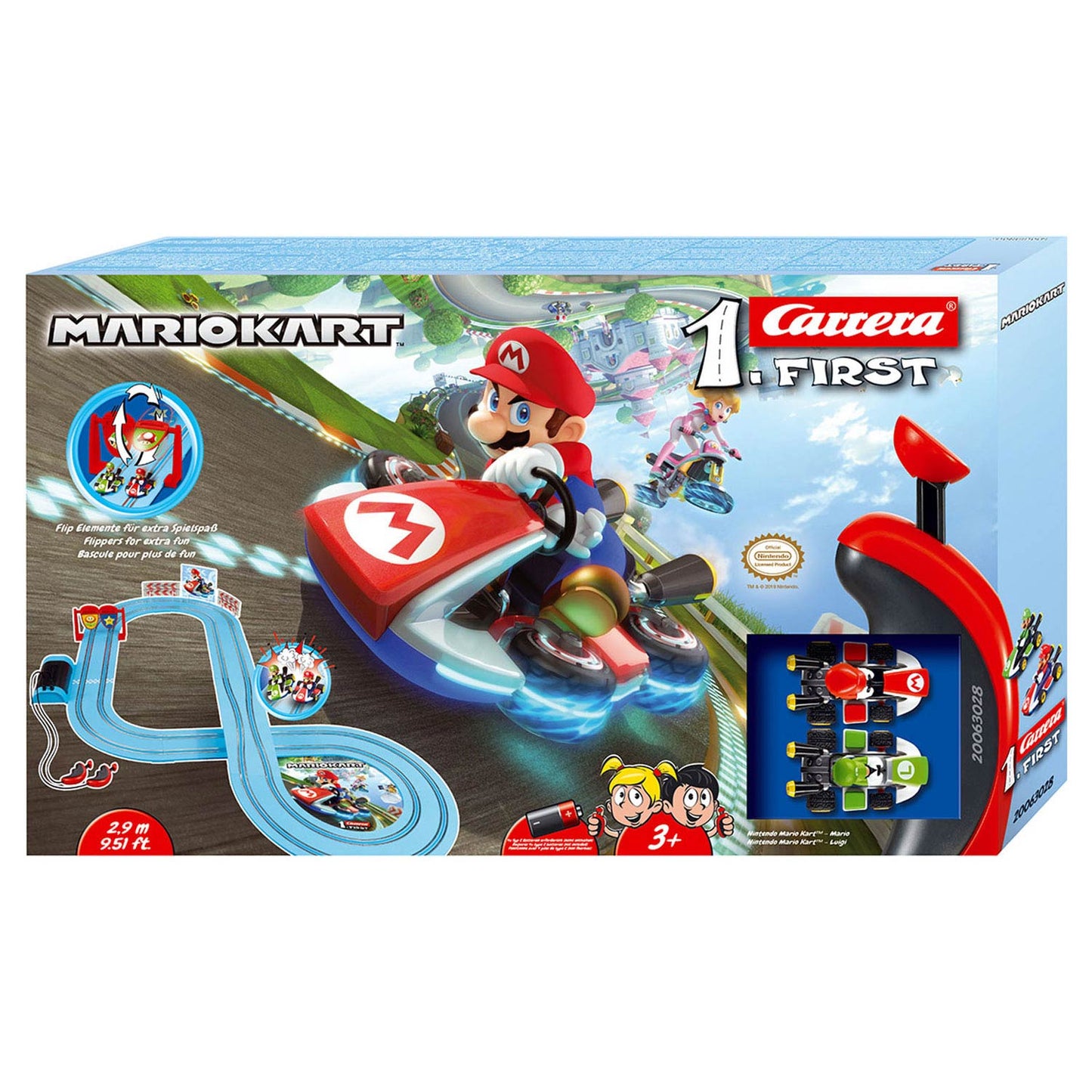 Carrera First Mario vs Luigi Kart Racing Set (2.4M)