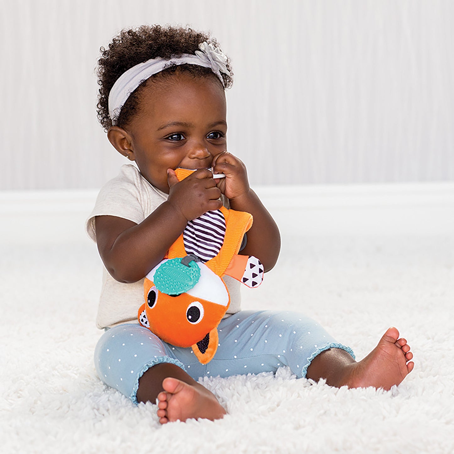 Infantino - Cuddly Teether - Fox