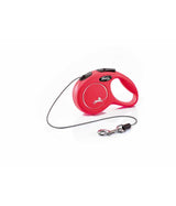 سلك Flexi New Classic Cat XS بطول 3 متر، أحمر