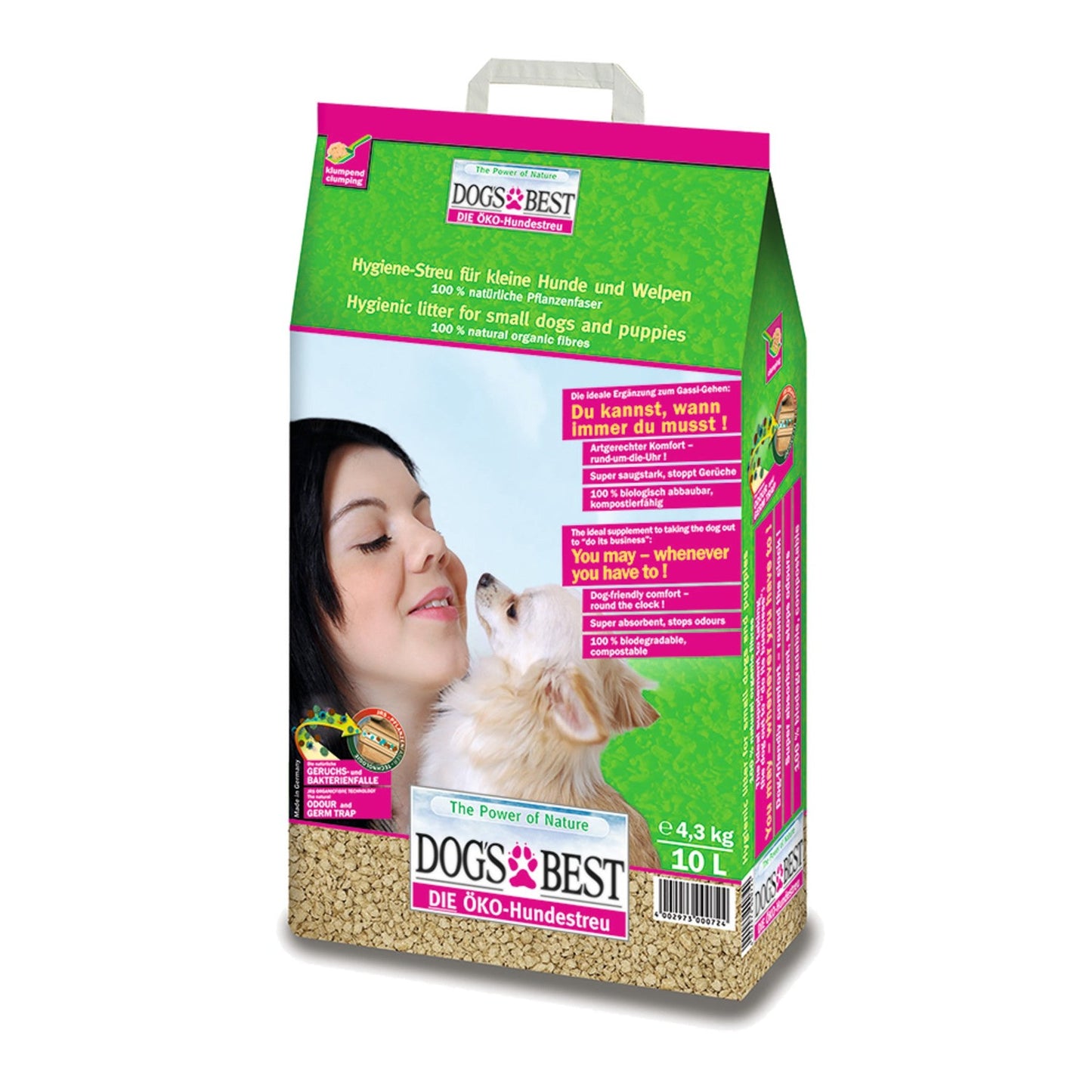 JRS Dogs Best -The Clumping ECO Dog Litter