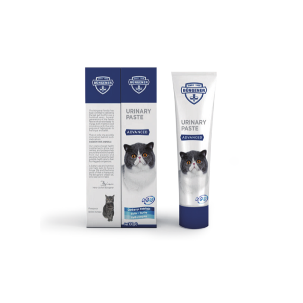 Bungener Advanced Urinary Paste for Cats 100gm