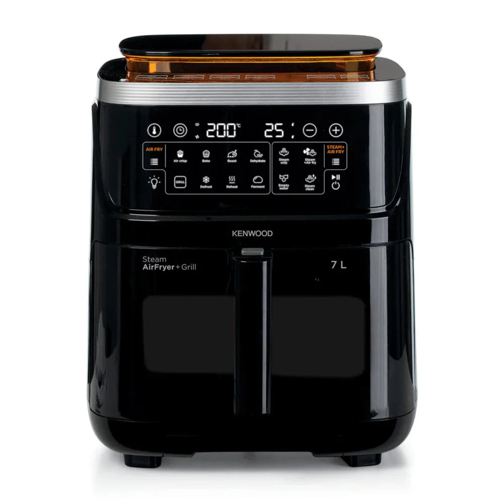 Kenwood Airfryer steam Glass 7L HFS92.000BK