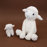 Les Déglingos - Olou Sheep Mom And Baby - White