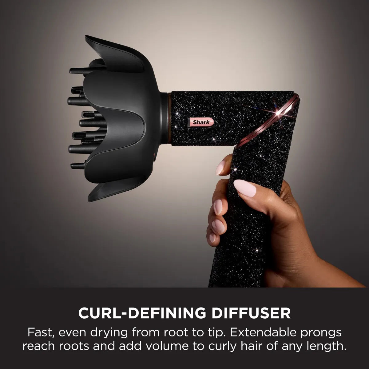 Shark FlexStyle Sparkle– 5-in-1 Air Styler & Hair Dryer HD440JBUK