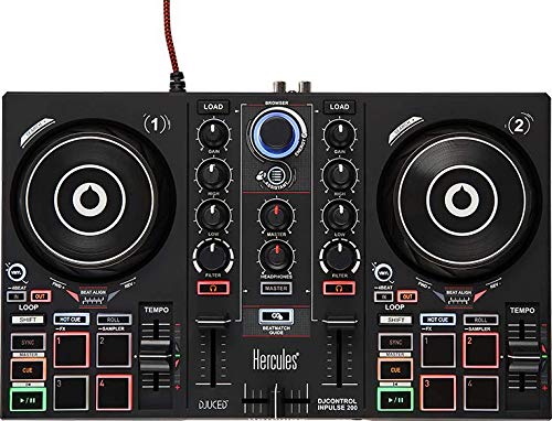 Hercules DJControl Inpulse 200 – جهاز تحكم DJ مزود بمنفذ USB