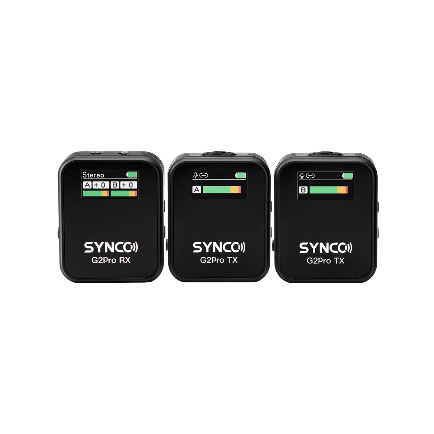 SYNCO G2A2-Pro 2.4G Wireless Microphone - Black