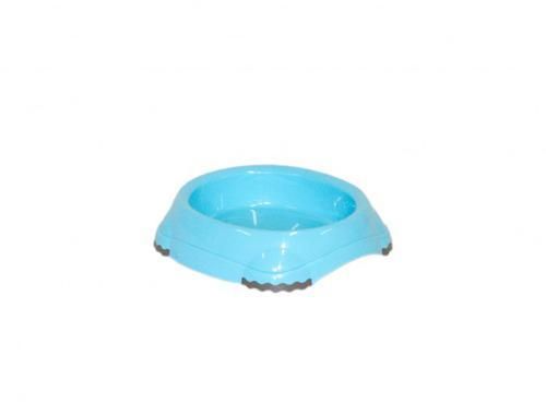 Moderna Smarty Plastic Non-Slip Pet Food Bowl 735ml, Fun Blue Colour