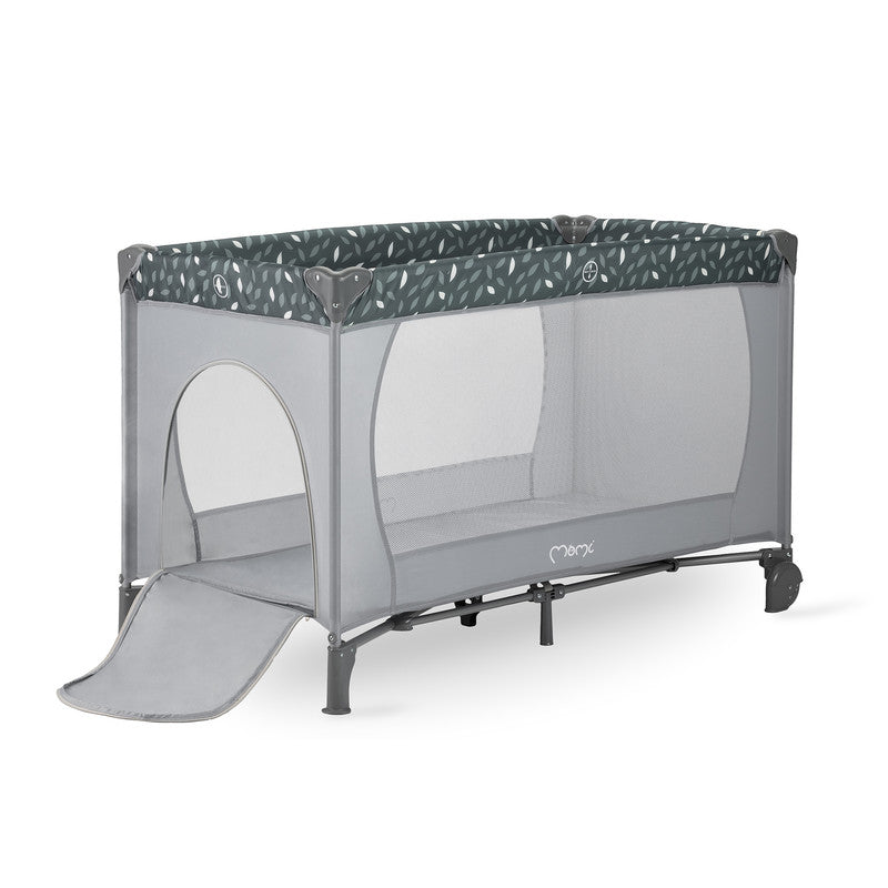 MoMi Belove Travel Crib - Gray