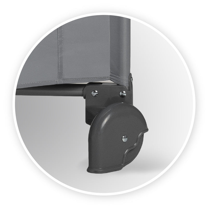 MoMi Belove Travel Crib - Gray