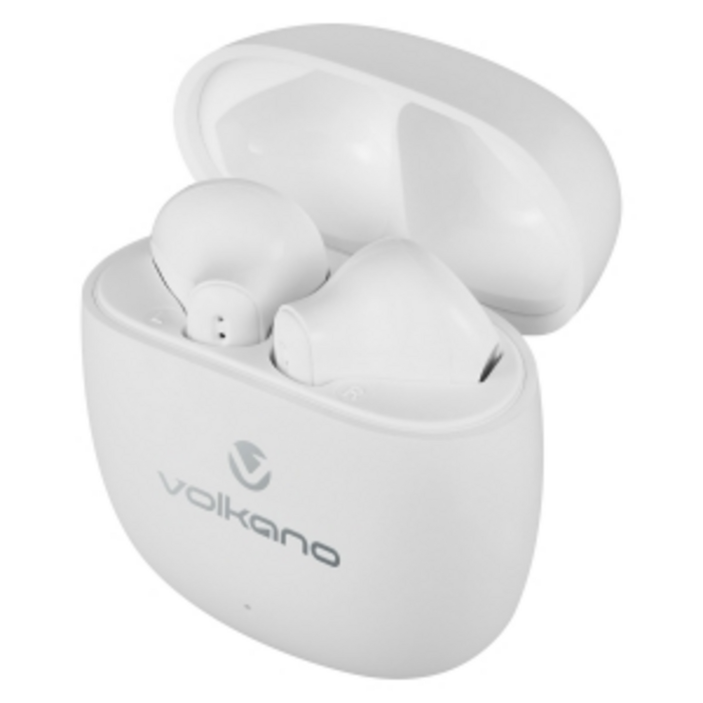 Volkano Sleek Series TWS Earphones White