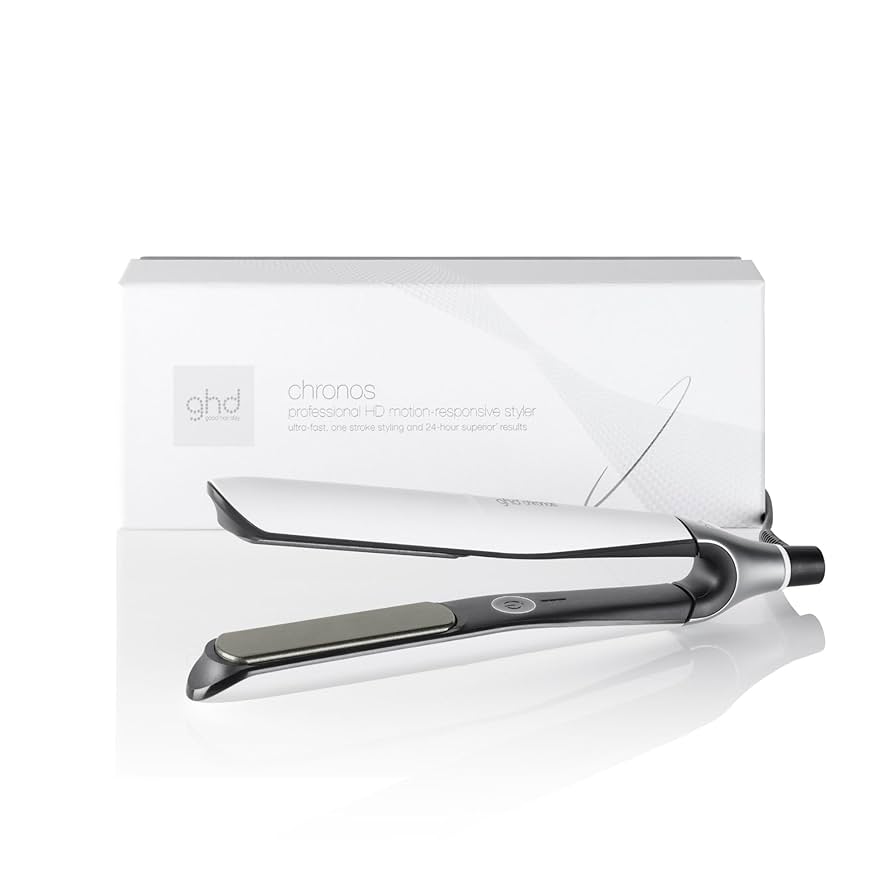 GHD Chronos Hair Straightener In White