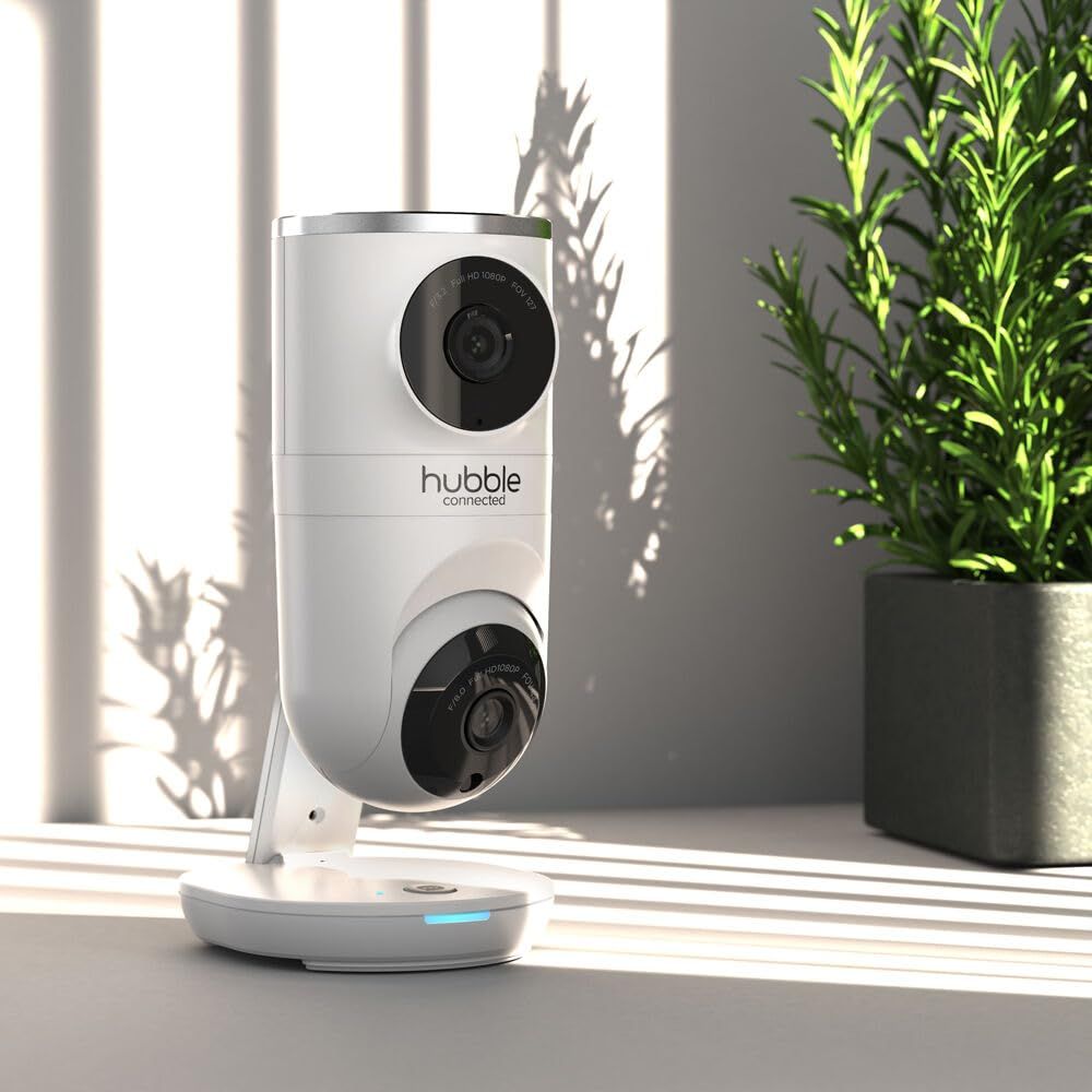 Hubble Nursery Pal Dual Vision Cam - White