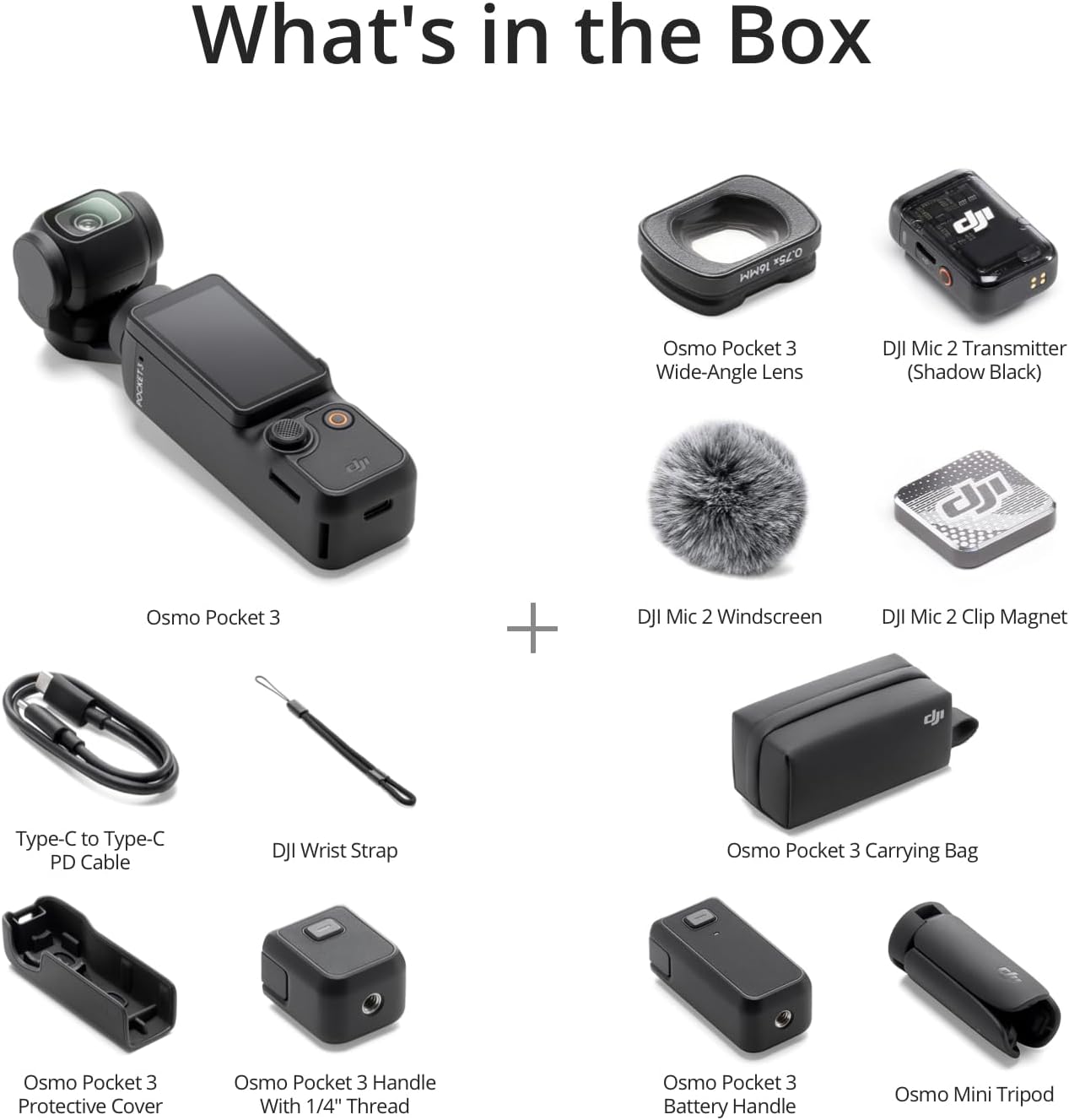 مجموعة DJI Osmo Pocket 3 Creator