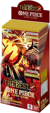 One Piece Card Game The Best Vol.2 (PRB-02) Booster Box Japanese - 10 Packs