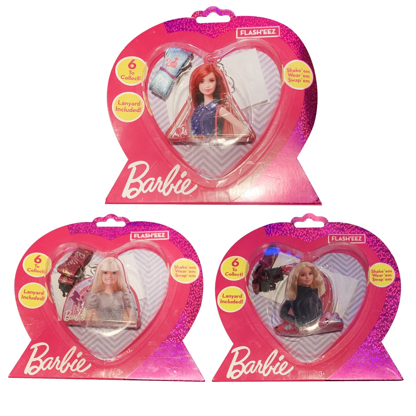Barbie - LPL - Barbie You Can Be Anything Flash'Eez Assorted Pk13