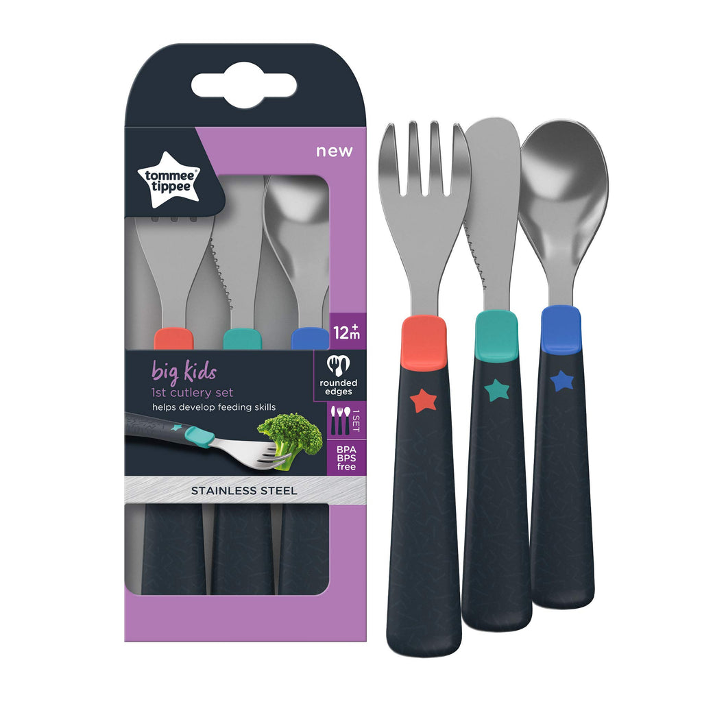 Tommee Tippee - Big Kids First Cutlery Set, 12 m+