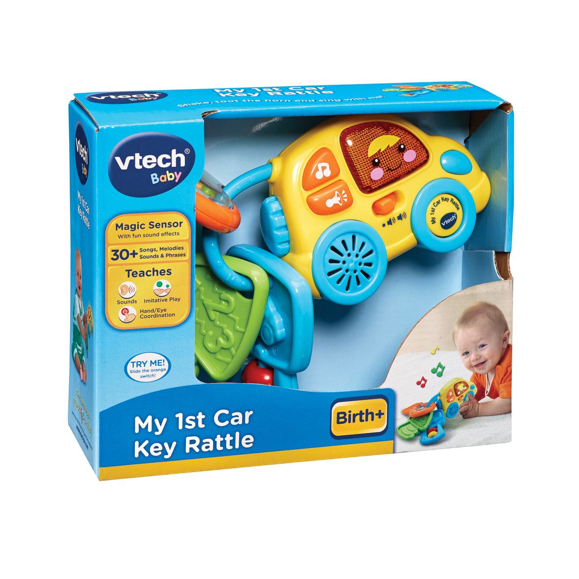 VTech My 1st Car Key Rattle