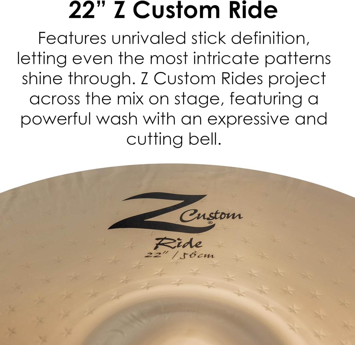 Zildjian 22" Z Custom Ride Cymbal