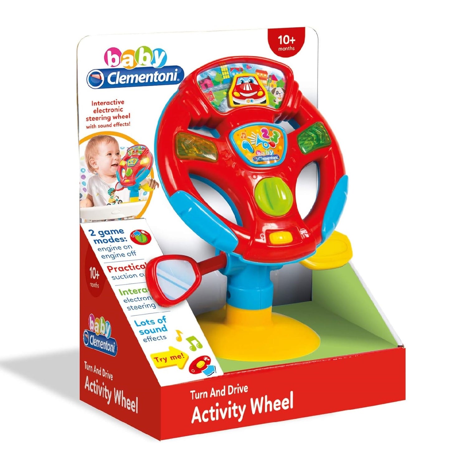 Clemen-Clementoni Baby Activity Steering Wheel