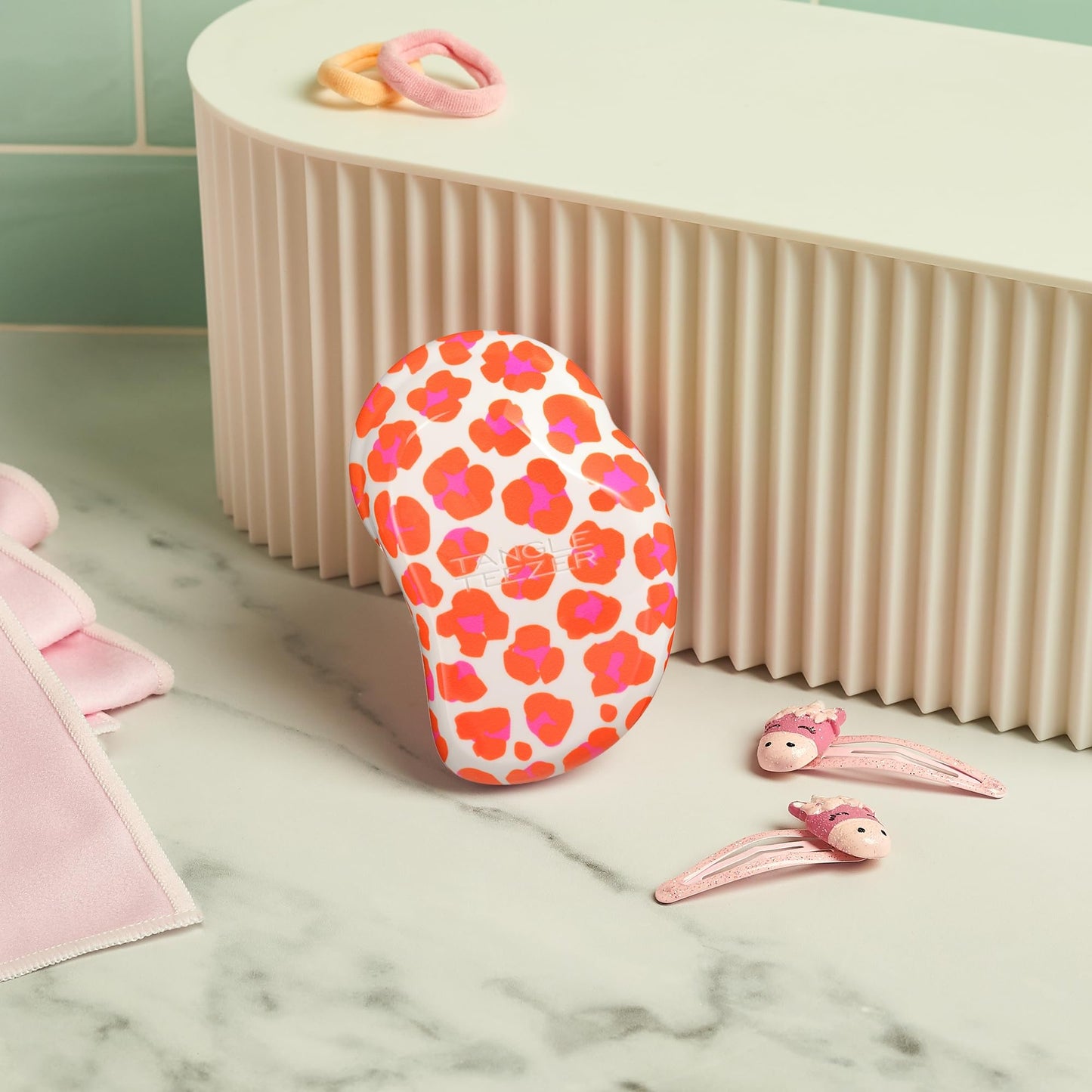 Tangle Teezer Original Mini- Printed Orange Multi