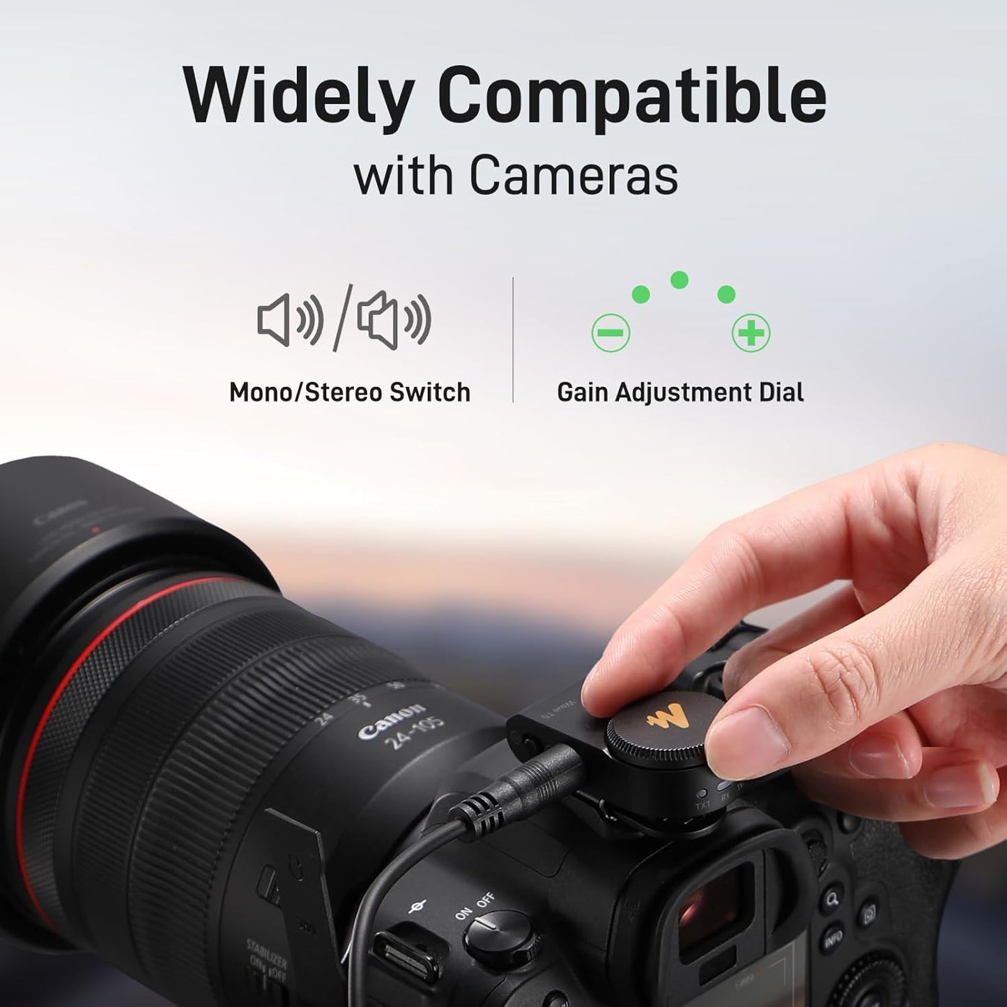 Maono - WM650A Wireless Lavalier Microphone