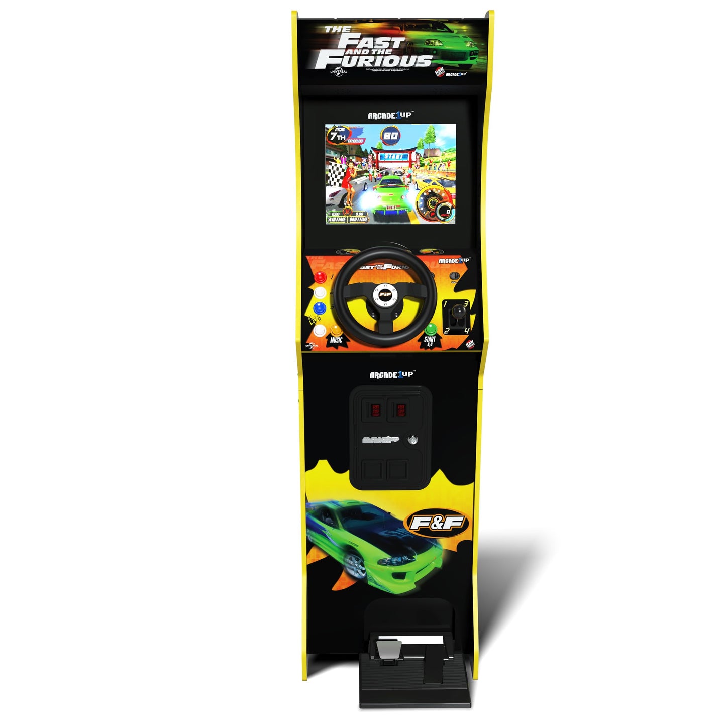 Arcade1Up Fast and Furious Racing Arcade Machine