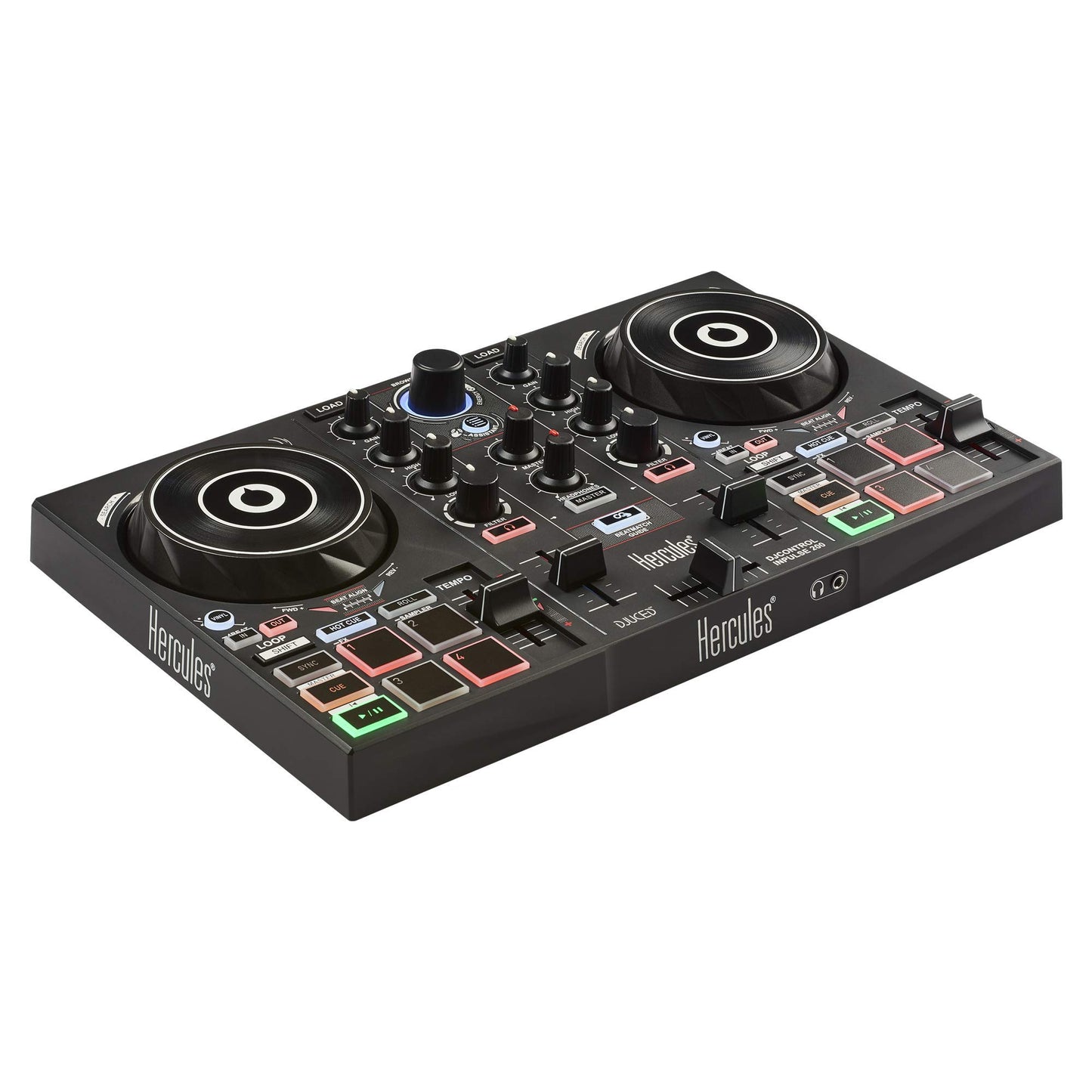 Hercules DJControl Inpulse 200 – جهاز تحكم DJ مزود بمنفذ USB