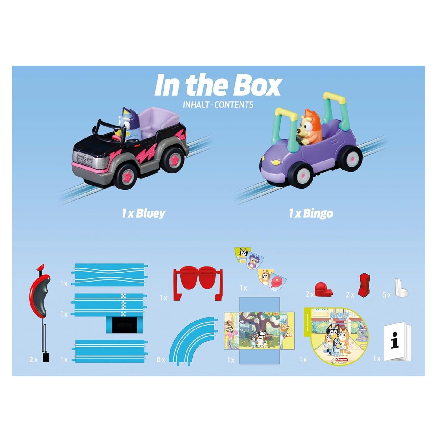 Carrera First Bluey & Bingo Race 2.9M