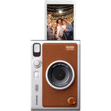 Fujifilm Instax Mini Evo Instant Camera Brown